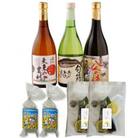 本格芋麦焼酎と清酒720ml3本組としめ鯖・魚ロッケセット(E-12)【複数個口で配送】