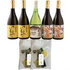 本格麦焼酎と清酒720ml5本組とレモンしめ鯖2パックセット(A-14)【複数個口で配送】