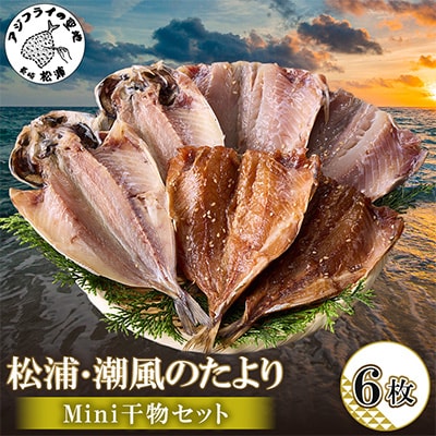 松浦・潮風のたより【Mini】干物セット 1点