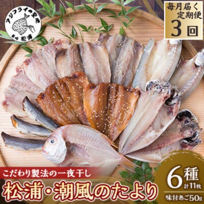 【毎月定期便】松浦・潮風のたより全3回