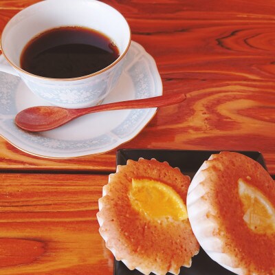 自家焙煎珈琲とマドレーヌセット
