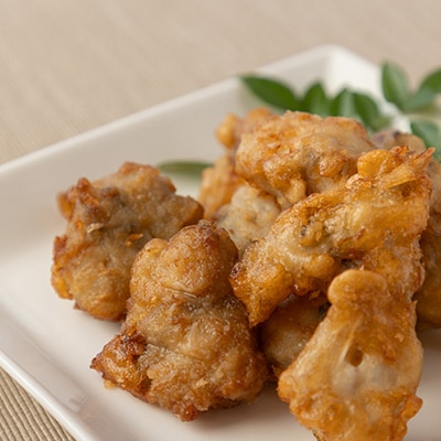 【冷凍のまま電子レンジで3分!】とらふぐアラ唐揚げ160g×2皿