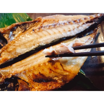 【発送月固定定期便】大きな真あじ干物 6枚(約1200g) 全6回