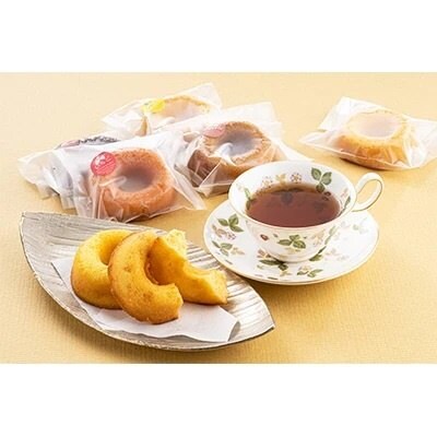 【2022年4月上旬発送】おやつにぴったり焼きどーなつセット　10個入