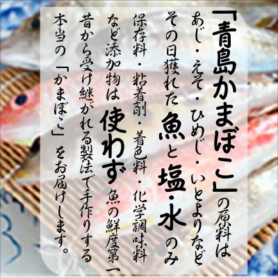 【2023年7月下旬発送】FISH&SALT  ONLY  青島かまぼこ(10個入り)