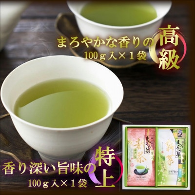 松浦茶セット(特上100g×1袋・高級100g×1袋)