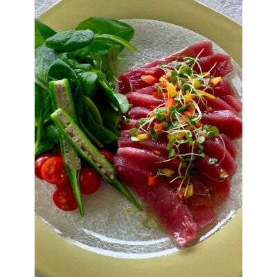 【2023年6月中旬発送】【さとふる限定】本まぐろ　切落し400g(食べ切りサイズ100g×4)