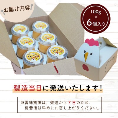 【毎月定期便】たまごやさんのぷるプリン6個入(濃厚仕立て)全3回