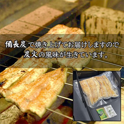 天保年間創業　祖川真兵衛総本家　鶴屋の炭火焼海うなぎ　白焼き1尾