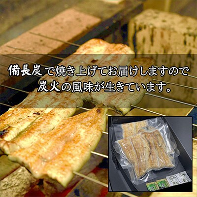 天保年間創業　祖川真兵衛総本家　鶴屋の炭火焼海うなぎ　白焼き2尾