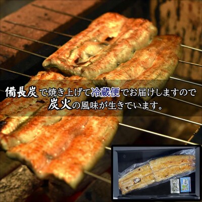 【2023年4月下旬発送】天保年間創業　祖川真兵衛総本家　鶴屋の炭火焼海うなぎ　白焼き1尾