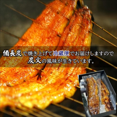 【2023年6月下旬発送】天保年間創業　祖川真兵衛総本家鶴屋の炭火焼海うなぎ　蒲焼き2尾