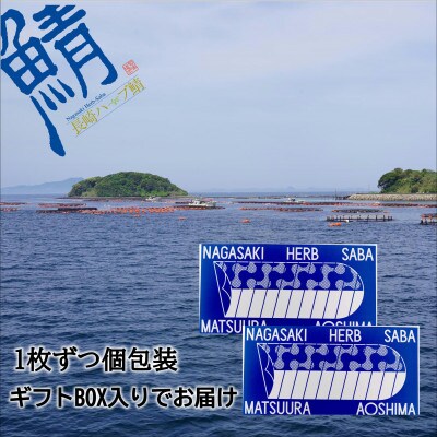 【2023年4月中旬発送】サバがこんなに美味しいなんて!長崎ハーブ鯖の「炙りしめ鯖」2枚
