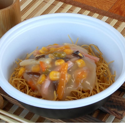 レトルトちゃんぽん3食、皿うどん3食の詰合せ
