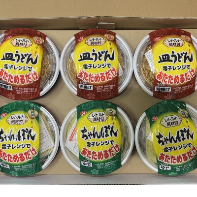【発送月固定定期便】 レトルトちゃんぽん・皿うどん詰合せ 全4回