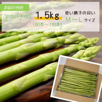 丸山農園の夏アスパラ1.5kg