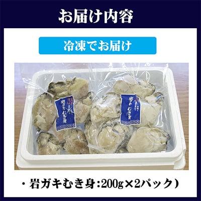 岩ガキむき身200g×2パック