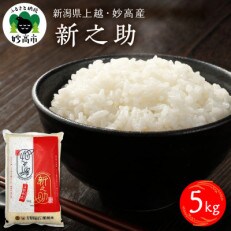 【令和4年産】上越・妙高産　新之助　5kg | ふるさと納税のお礼品