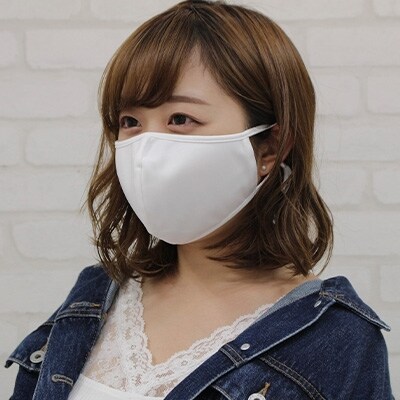 3枚【抗ウイルスマスク・効果が洗濯30回続く科学のマスク3枚セット】<大人用>