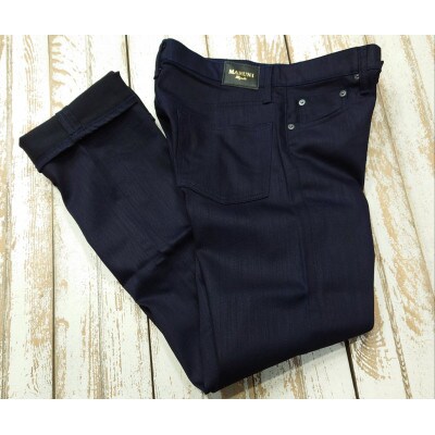 マルニジーンズ【W40/100cm】/ BSW292BKID ストレッチジーンズ(ブルー)