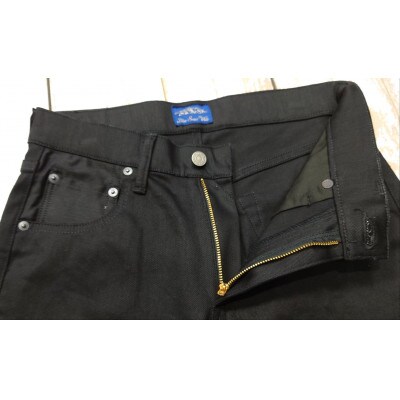 マルニジーンズ【W36/91cm】/ BSW1496BKR ストレッチジーンズ(ブラック)