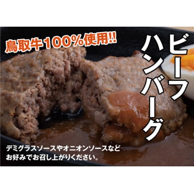 とりちく牛丼の素・鳥取ビーフハンバーグ詰め合わせ