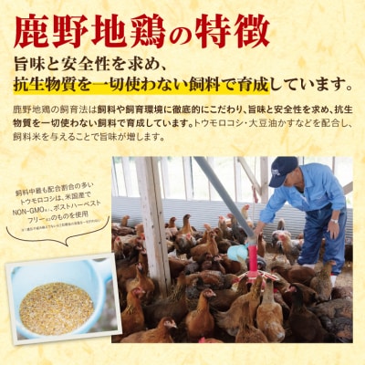 鹿野地鶏食べ比べセット