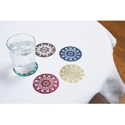 ORORUステンレスコースター 5枚セット