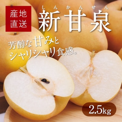 新甘泉 2.5kg【たにがみ農園】