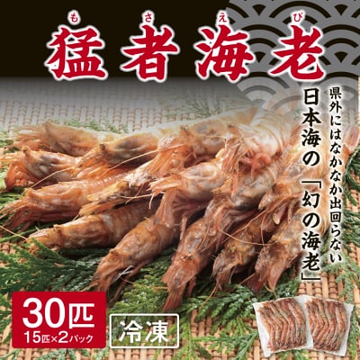 猛者海老 15匹×2パックセット【山根商店】