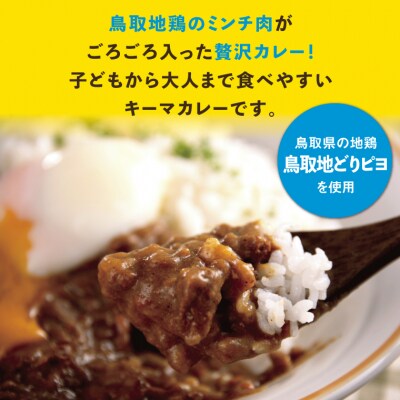 鳥取地鶏使用 キーマカレー 180g×5個セット