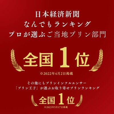 [6ヶ月定期便]究極のカラメルプリン【砂プリン】6個セット