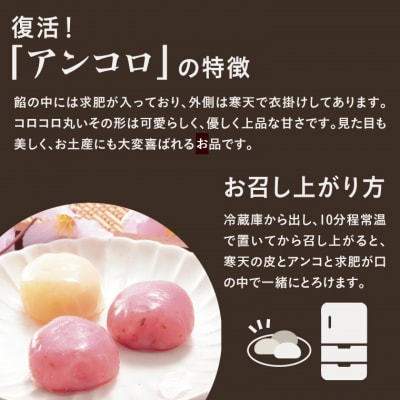 【令和8年発送】鳥取もちがせ名物『 限定桜アンコロ 』セット