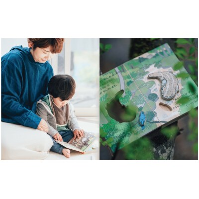 木のえほん8巻「みずのうた」(カバーケース付き)