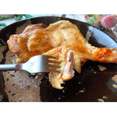 鳥取県産「鳥取のとり」ローストレッグ(バジル)4本セット