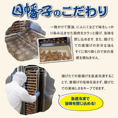 因幡っ子 ジューシー鶏もも唐揚げ 500g×6パック