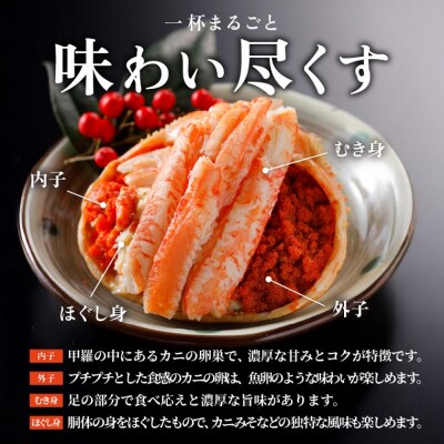 甲羅盛り かに セコガニの甲羅盛 鳥取から直送! 8個入り