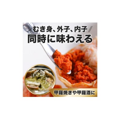 甲羅盛り かに セコガニの甲羅盛 鳥取から直送! 8個入り