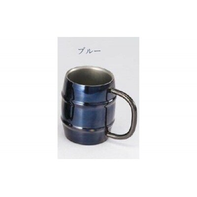ORORU樽型マグカップ 380ml ブルー