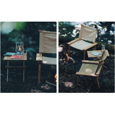 PLAY.Oak Roll table(アルミ脚タイプ)