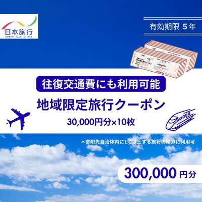 鳥取県鳥取市 日本旅行 地域限定旅行クーポン300,000円分
