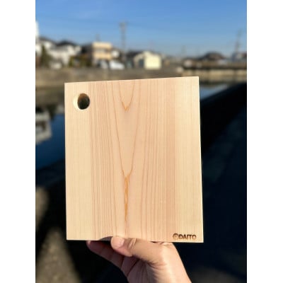 ひのきのミニまな板卓上サイズ