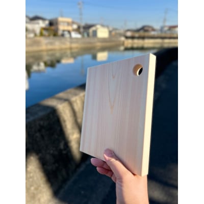 ひのきのミニまな板卓上サイズ