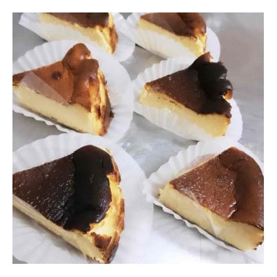 名古屋コーチンのバスクチーズケーキ　ホールケーキ
