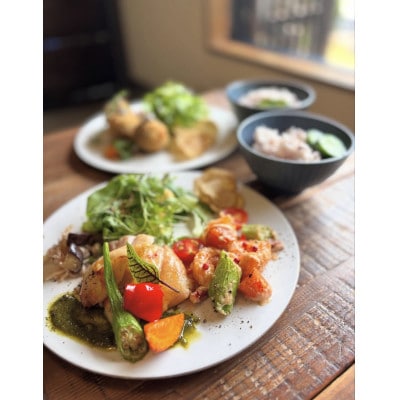 かもそう食堂　豊穣コース　ペアチケット