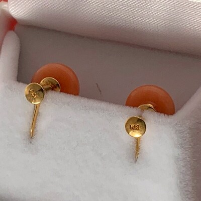 海のしずくイヤリング(18K)