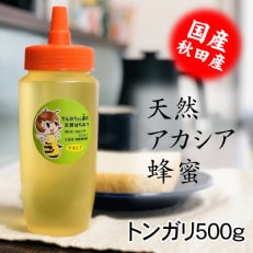 でんのうさん家 天然アカシアはちみつ500g