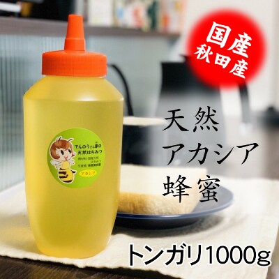 でんのうさん家　天然アカシアはちみつ1000g