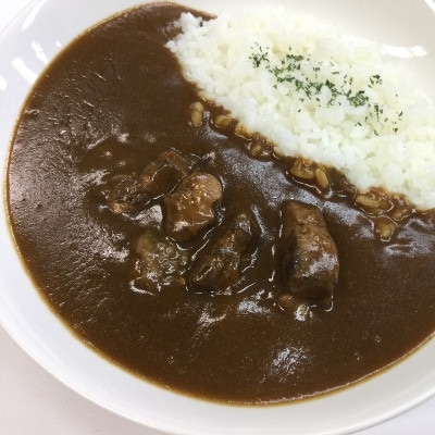 秋田 中仙の杜仲豚カレー 中辛 12食セット