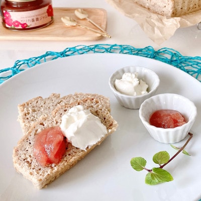 秋田薔薇園産 ガリカ薔薇ジャム 150g×3個